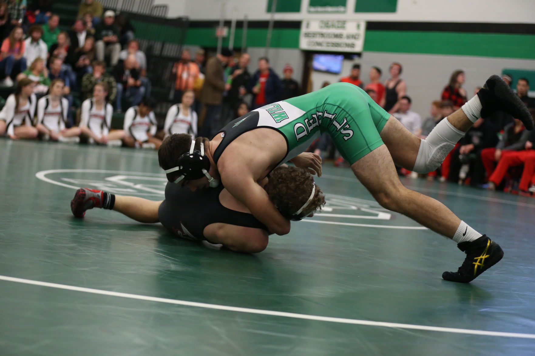 Osage, Forest City, Clarion and New Hampton wrestling, Dec. 22, 2017